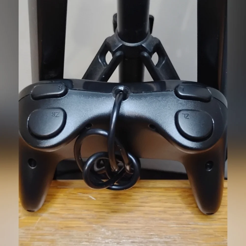 Black Pro Classic Joypad Wired Game Controller for Nintendo Wii